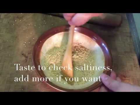 Washoku Basics Six: Gomashio (Sesame Salt)