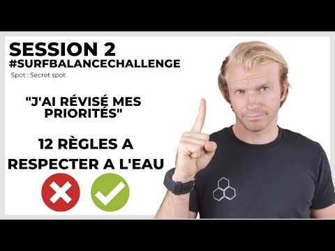 LES PRIORITÉS EN SURF -12 RÈGLES A RESPECTER