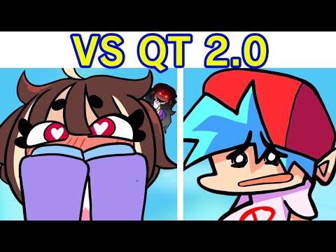 Friday Night Funkin' VS QT 2.0 FULL WEEK + Cutscenes & Ending (FNF Mod) (New Termination/interlope)