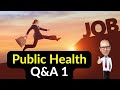 Jobs and careers in public health - Q&A with Greg Martin