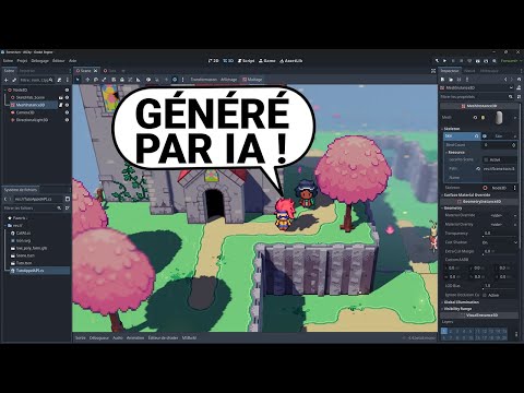 Projet 3D GODOT GAME ENGINE low poly pour bien débuter