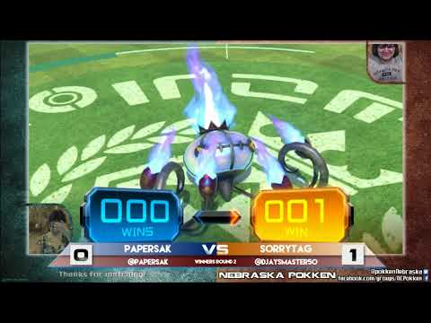 1 PaperSak vs SorryTag - Pokken at Underground 9/19/17