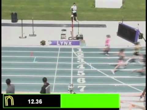 Girls 100 Freshman Prelim Heat 1 - New Balance Outdoor Nationals 2011