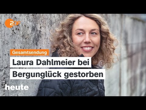 heute 19:00 Uhr vom 30.07.2025 Trauer um Laura Dahlmeier, Bundeshaushalt 2026
