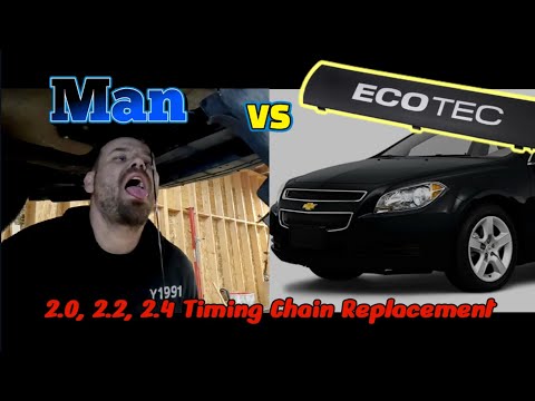 GM  ECOTEC Timing Chain Replacement (2.0, 2.2 And 2.4 liter) "part 1"