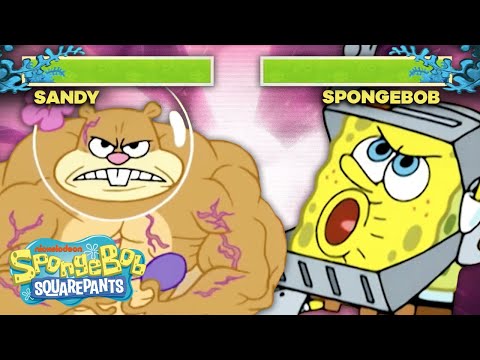 If SpongeBob Was a Fighting Arcade Game  🥊 SpongeBob SquareOff PART 2