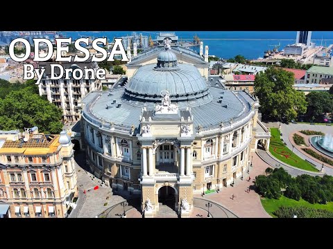 🇺🇦 Odessa by Drone | 4K Drone Footage | Ukraine