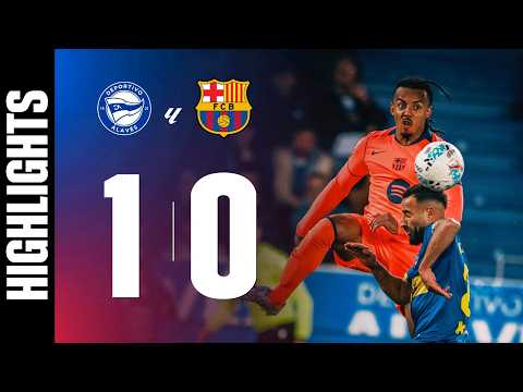 Deportivo Alavés Vitoria 1-0 FC Barcelona
