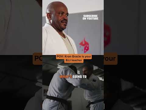 POV: Kron Gracie is your BJJ teacher 🥋 #bjj #mma #grappling #shorts @Kron Gracie
