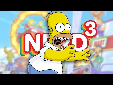 Nerd³ Vs The Simpsons: Hit & Run | Livestream Highlights
