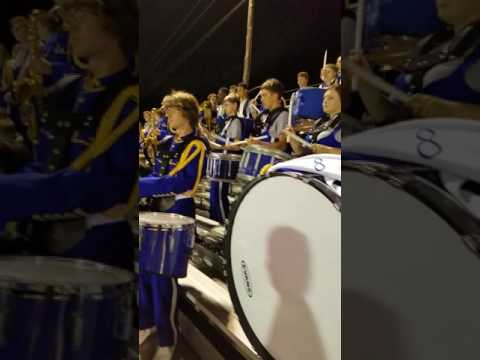 Brownsboro Military Band Drum Compilation  11/4/2016
