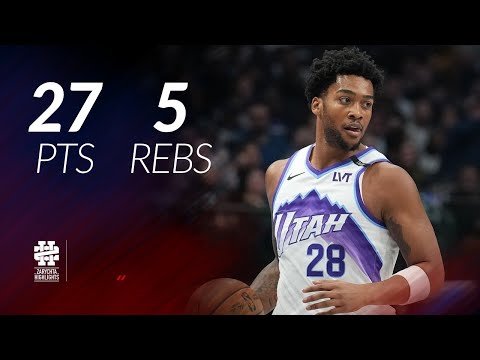 Brice Sensabaugh 27 pts 5 rebs vs Mavericks 25/26 season