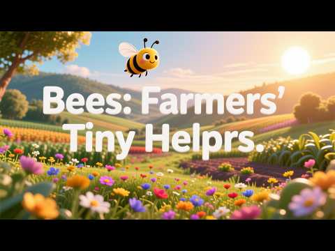 Bees  Farmers' Tiny Helpers