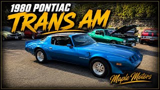 Test Drive 1980 Pontiac Trans Am $21,900 Maple Motors #3672