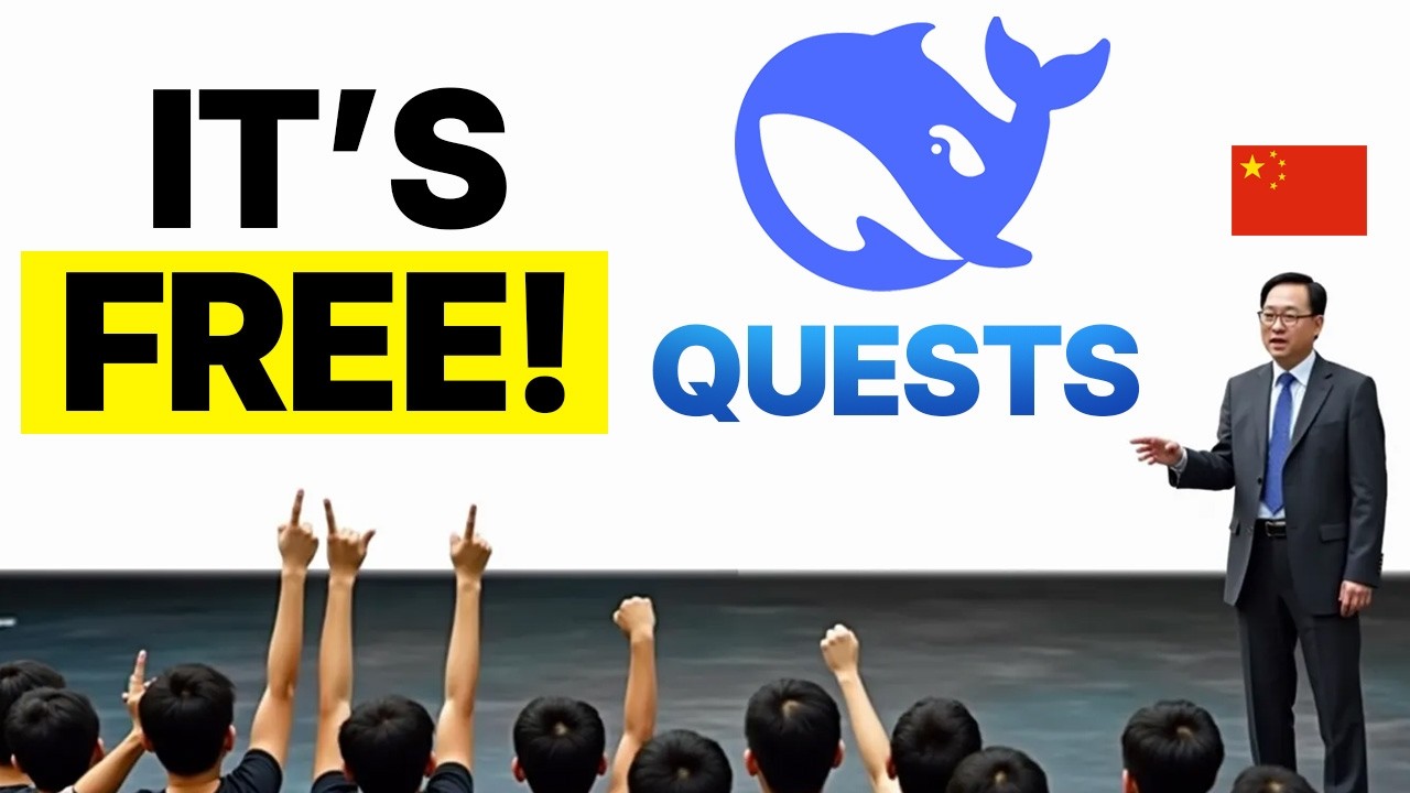 Quests: This FREE Deepseek AI Coder is INSANE!