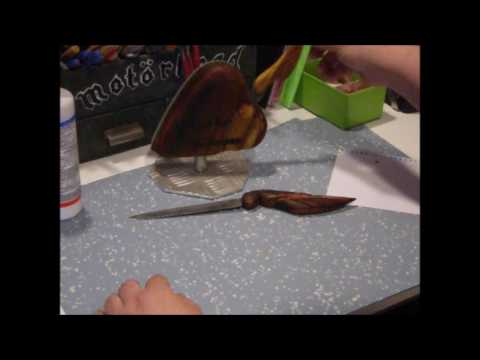 wie baue ich? messer aus alter feile ohne schmieden, mit flügelgriff und herzmesserblock