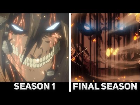 ALL Characters Changes in Attack on Titan 2022