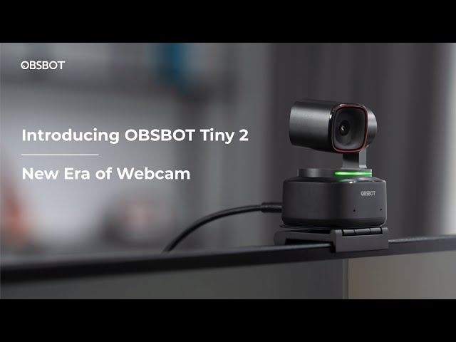 Video Teaser für Introducing OBSBOT Tiny 2-New Era of Webcam