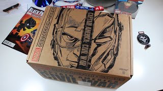 Unboxing Captain America: Civil War Marvel Subscription Box
