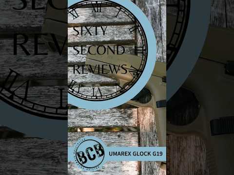 Glock 19 replica CO2 BB Pistol by Umarex Review and target shooting! (and rapid fire test)