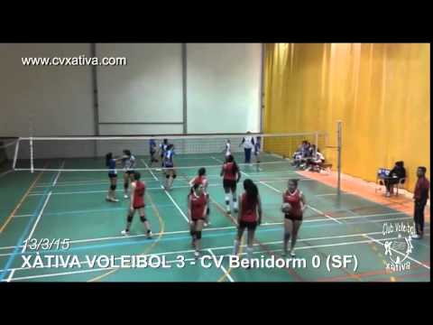 XÀTIVA VOLEIBOL vs CV Playas Benidorm (SF) [3-0]