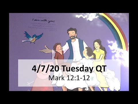 Hello from P. Stacy! (+4/7/20 QT - Mark 12:1-12)