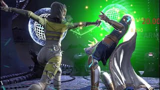 INJUSTICE 2 MOBILE 6 STAR LEGENDARY ENCHANTRESS vs Doctor Fate T6 RAID The All-Blades(10)