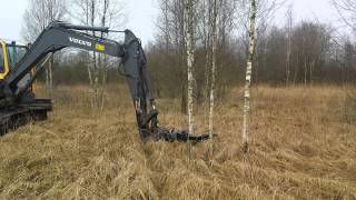 Excavator Shears - selective limb removal, especiall avocado and harvesting - video 2