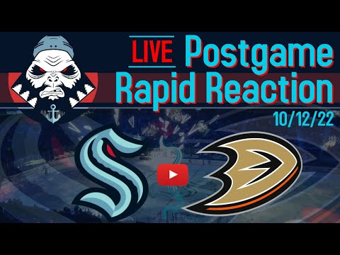 Kraken vs. Ducks Recap // Postgame Rapid Reaction