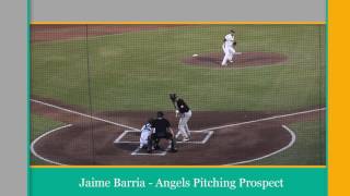 Jaime Barria - In Action - Angels Prospect