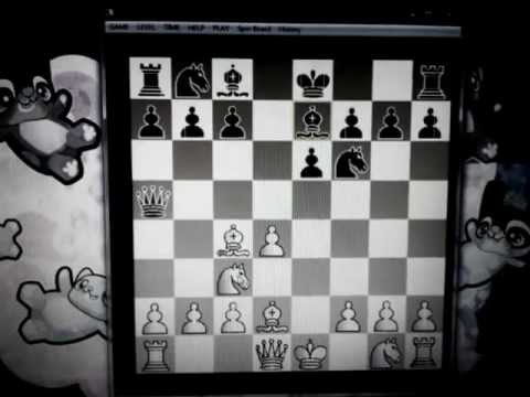 Zamka za Damu sahovska taktika ODVLACENJE i TROSTRUKI napad  u Skandinavskoj odbrani #60 Šah i mat