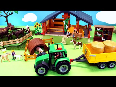 Fun Playmobil Farm Animal Toys