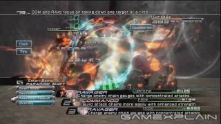 Final Fantasy XIII Video Walkthrough: Humbaba (Mark Mission 50)