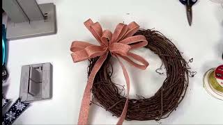 How to make an epic rose gold wreath – easy video DIY 