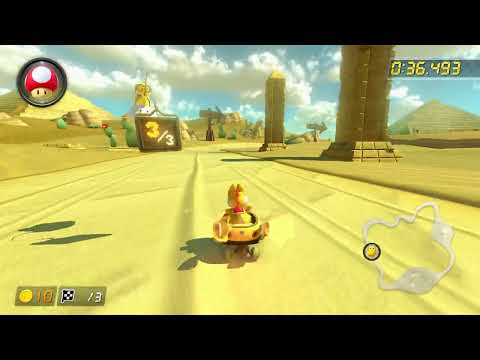 GCN Dry Dry Desert [150cc] - 1:51.955 - Vincent (Mario Kart 8 Deluxe World Record)