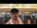Coach Bill shows a new bicep exercise