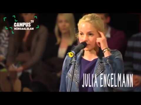 5. Bielefelder Hörsaal-Slam - Julia Engelmann - Campus TV 2013 [set to music]
