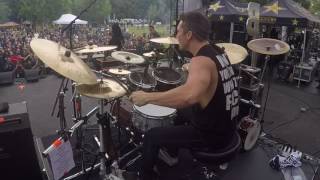 Butcher Babies - "Blonde Girls All Look The Same" Drum Cam