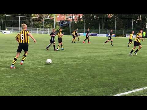 1e helft Koedijk JO15-1 tegen HSV JO15-1 bijna 0-1