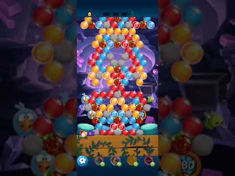 Angry birds pop bubble shooter level 65 3 STARS NO BOOSTER