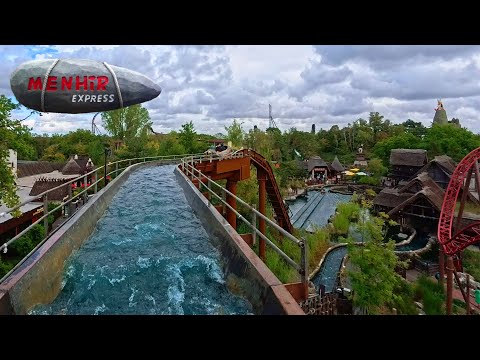 Menhir Express 4K Front Seat POV - Parc Astérix