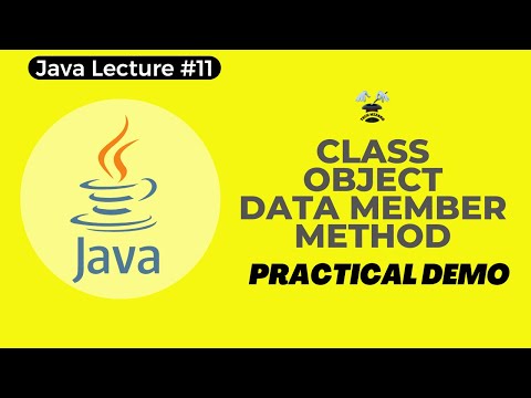 Class Object Data Member Method Java Tutorial For Beginners Tech Wizard