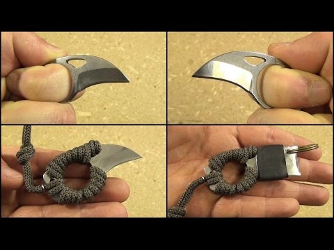 Budget Neck Knife, Steel Finger Bear Claw Video