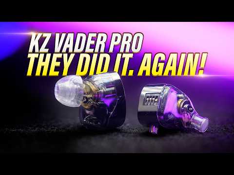 KZ VADER PRO:ULTIMATE REVIEW // CONVINCINGLY GOOD!