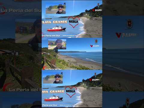 Valdivia , Playa Grande de NIEBLA , Región de Los Ríos, Ruta Tour #valdivia