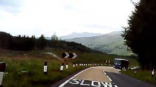 preview picture of video 'Lochearnhead Through Glen Ogle to Killin.AVI'