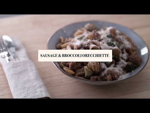 Fabio's Kitchen: Season 3 Episode 25, "Sausage & Broccoli Orecchiette"