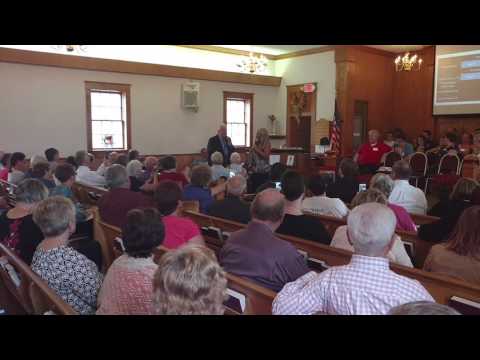 Rosa Nell Speer Powell at TN singing convention 2016