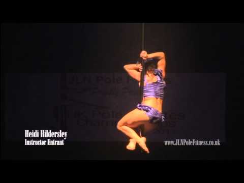 Heidi Hildersley UK Pole Artistes Championships 2011