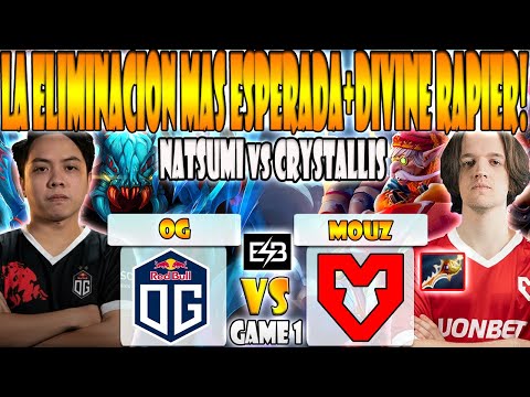 OG vs MOUZ BO3[GAME 1]ELIMINATION-CRYSTALLIS, MIDONE VS YOPAJ, NATSUMI- PGL WALLACHIA SEASON 6-ESB